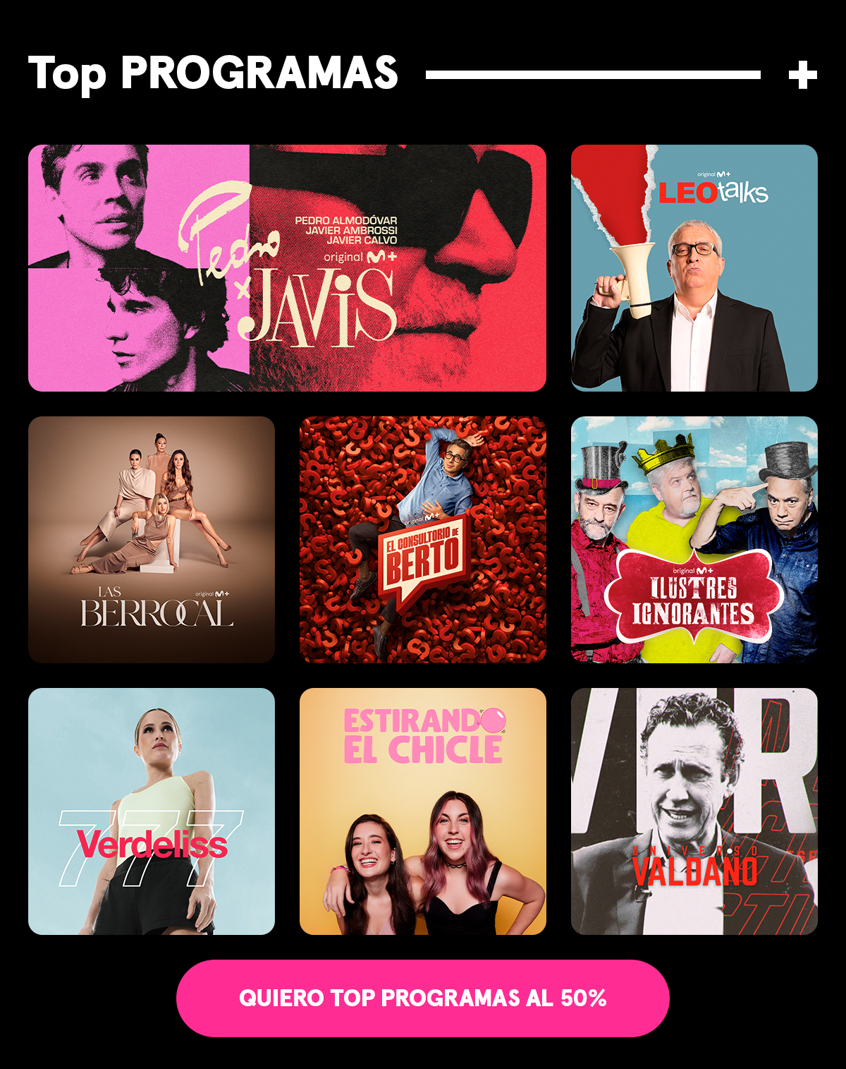 Top PROGRAMAS
